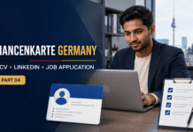 Chancenkarte Germany CV LinkedIn এবং Job Application Guide 2026