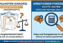 জার্মানির শিক্ষাব্যবস্থা: স্কুলের ভালো রেজাল্টই কি চাকরির গ্যারান্টি? নিয়োগকর্তারা যা ভাবছেন German education system and job market reality.